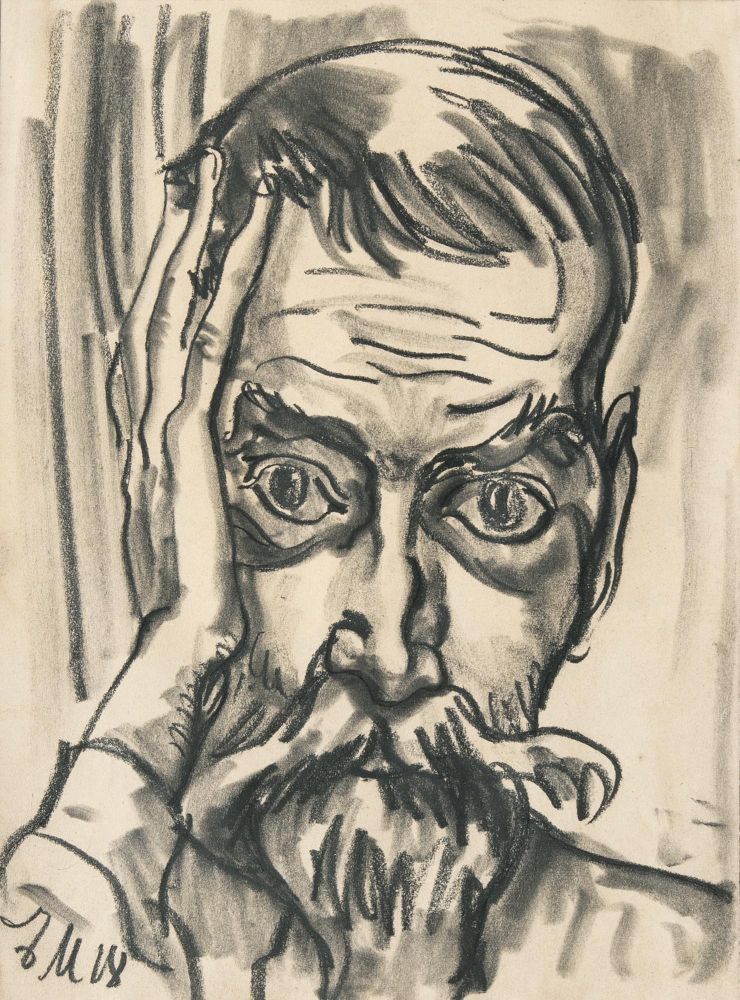 Emil Maetzel - Self Portrait Self Portrait