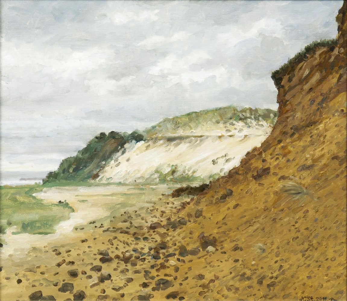 Nikolaus Störtenbecker - Coastline on Sylt Coastline on Sylt