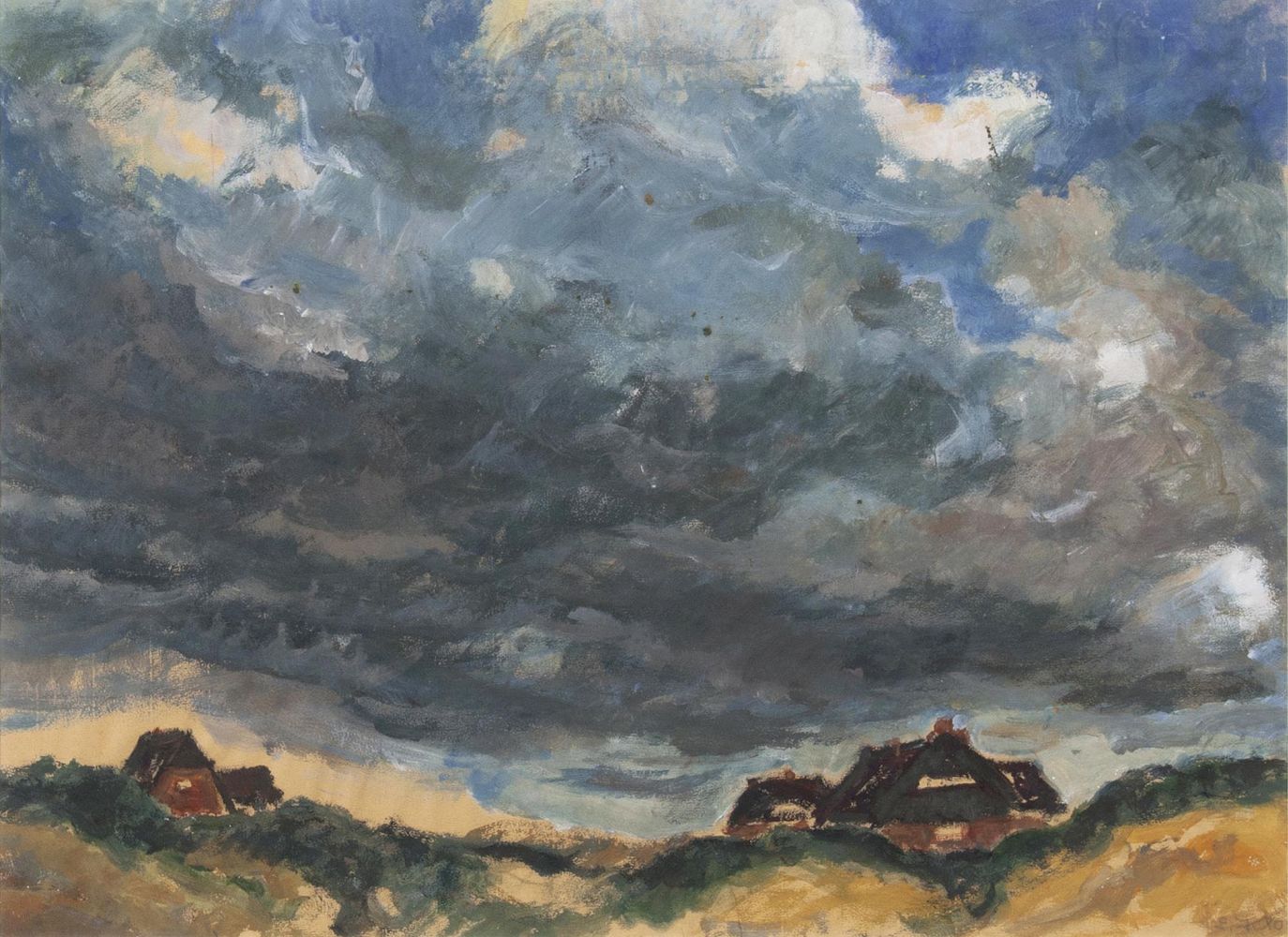 Lieselotte Klose - Clouds over Hiddensee Clouds over Hiddensee