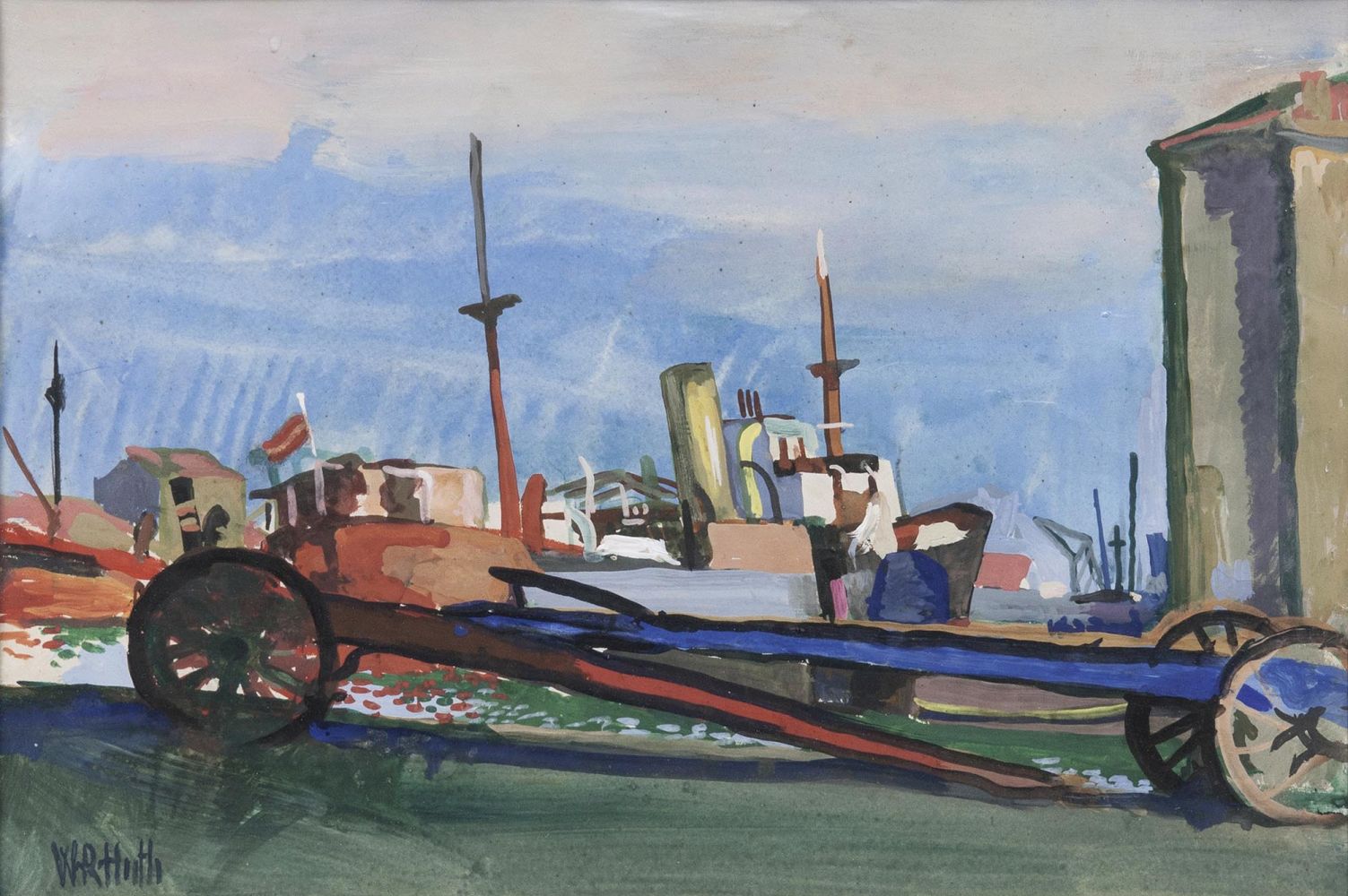 Willy Robert Huth - Hafen Hafen