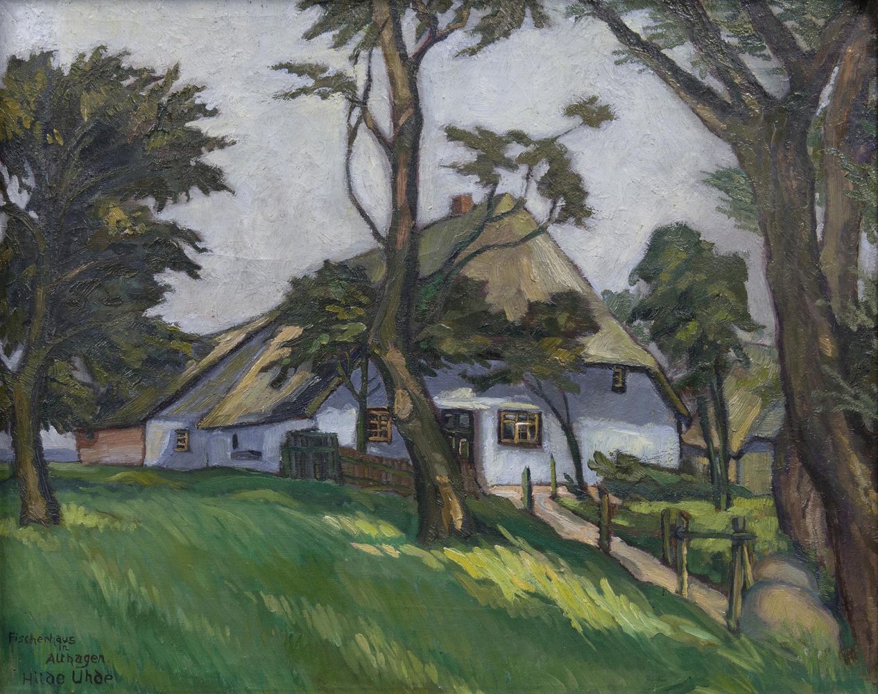 Hilde Uhde - Fisherman's house in Althagen Fisherman's house in Althagen
