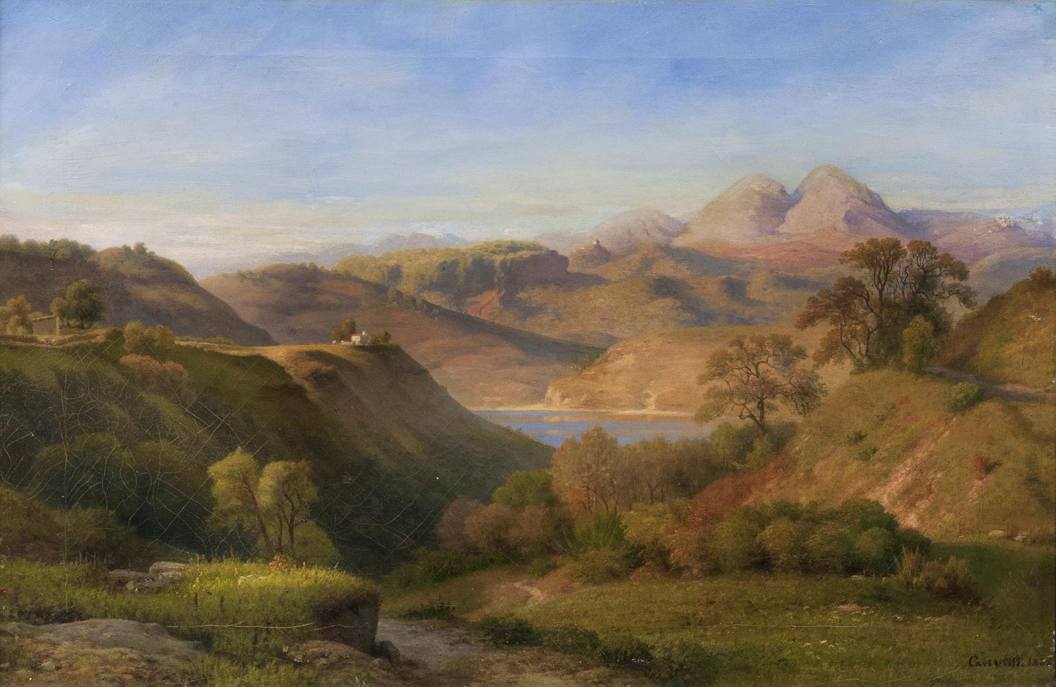 Louis Gurlitt - Lake Nemi Lake Nemi