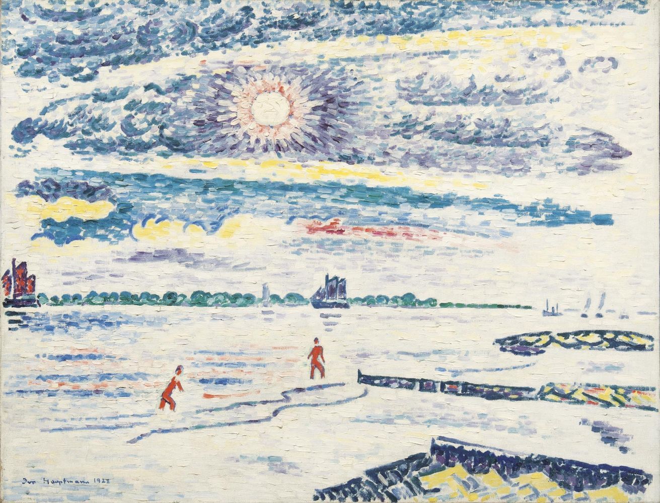 Ivo Hauptmann - Mid Day's Sun over the Elbe Mid Day's Sun over the Elbe