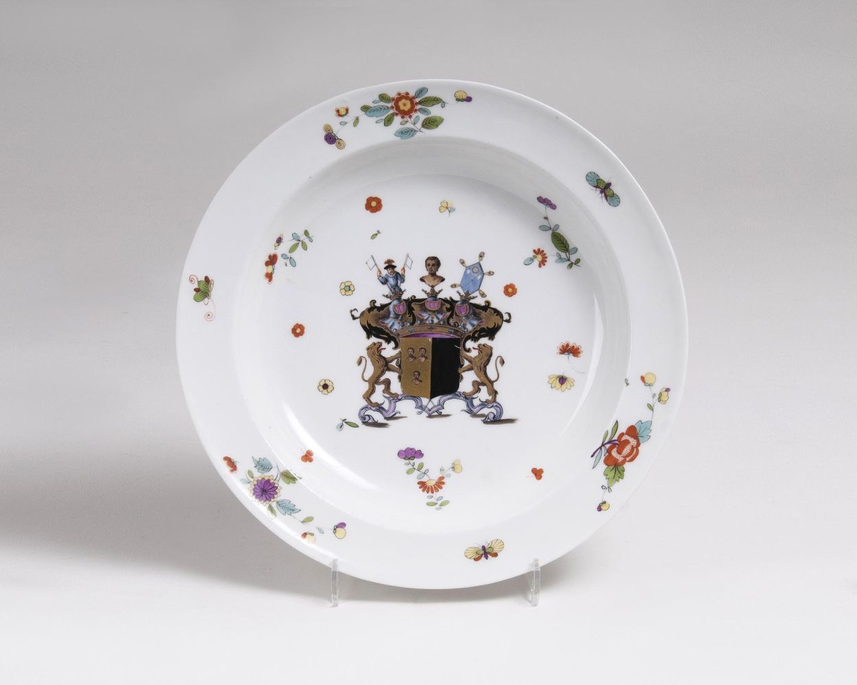 A Deep Plate with the Seydewitz Coat of Arms