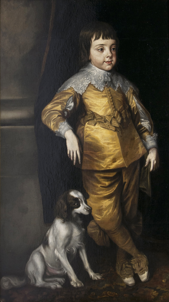 Paar Gegenstücke: Charles II. und seine Schwester Mary als Kinder - Bild 2