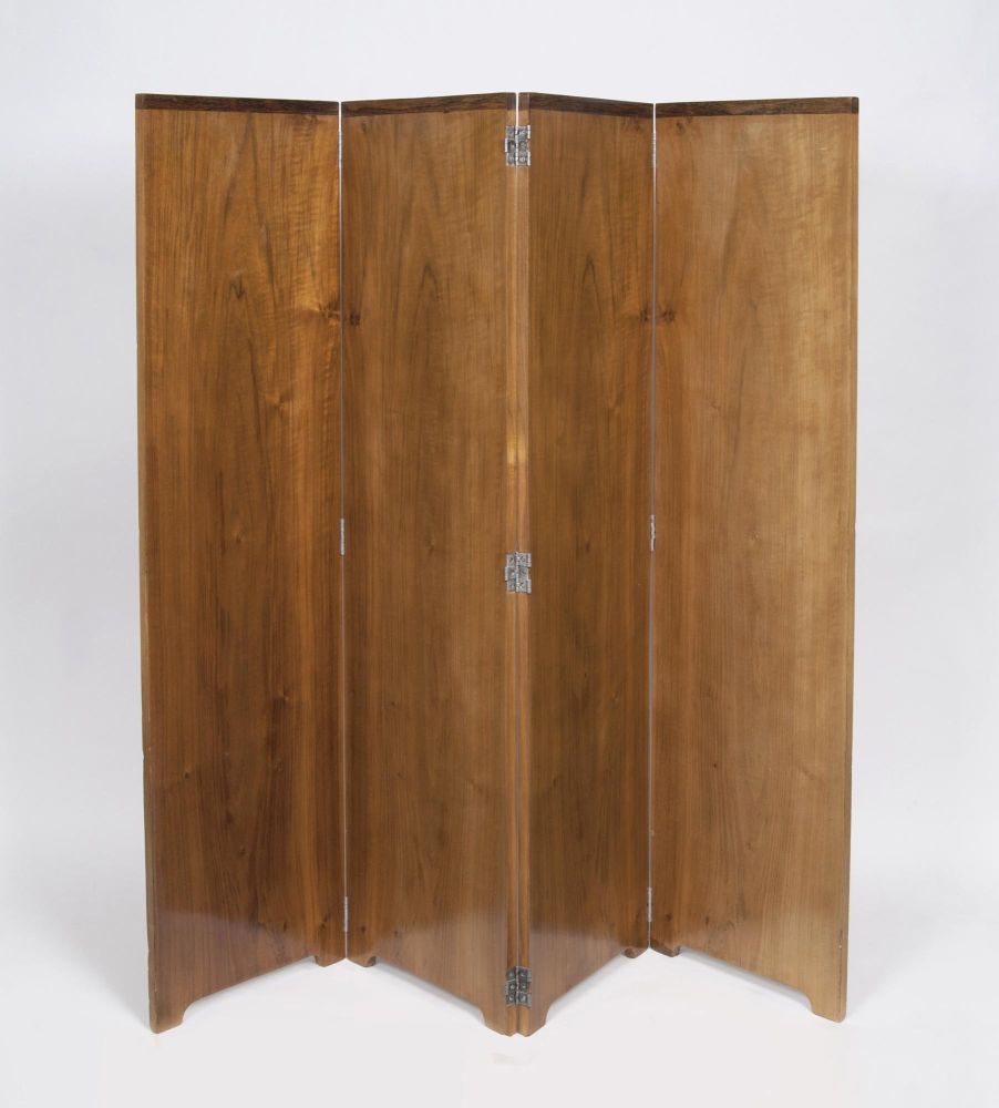 Jean-Michel Frank - A Rare Art-Déco Four-Panel Screen A Rare Art-Déco Four-Panel Screen