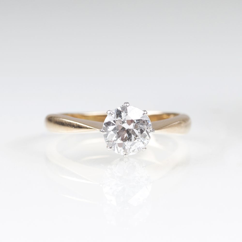 A Diamond Solitaire Ring