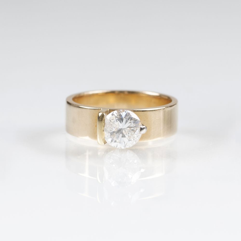 A Solitaire Diamond Ring