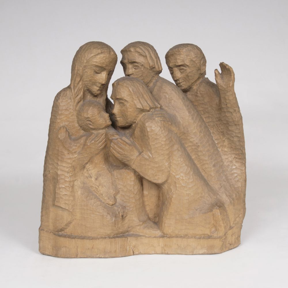 A Figure Group 'Adoration of the Kings'