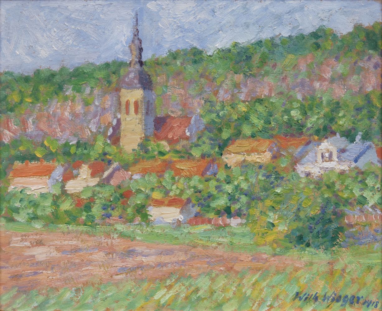 Wilhelm Wieger - Gränna in Schweden Gränna in Schweden