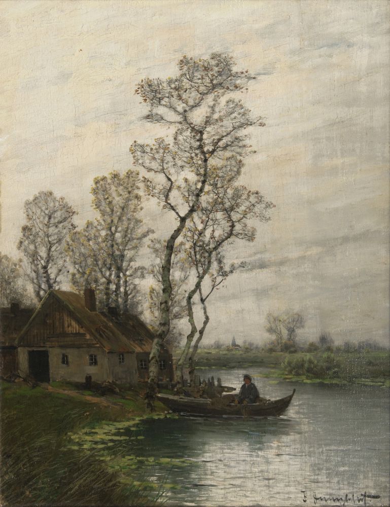 Boat on a River