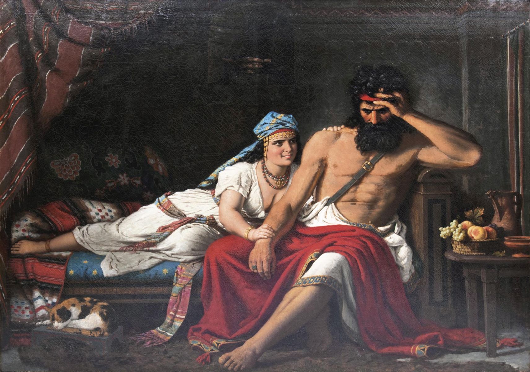 Carl Ludwig Jessen - Samson und Delilah Samson und Delilah