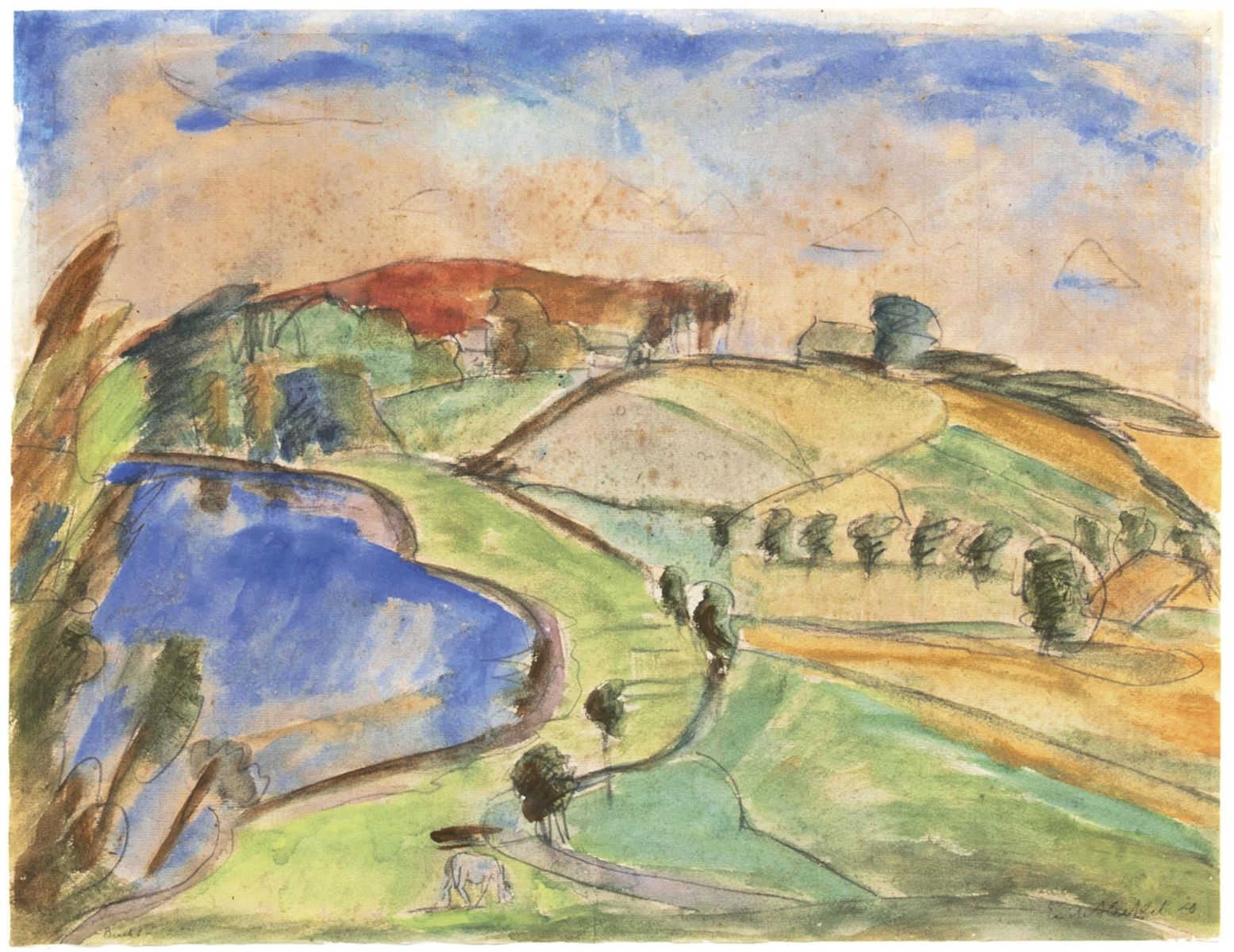 Erich Heckel - Bucht Bucht