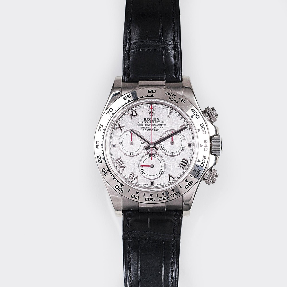 A Gentlemen's Watch 'Oyster Perpetual Daytona' with Meteorite Dial
