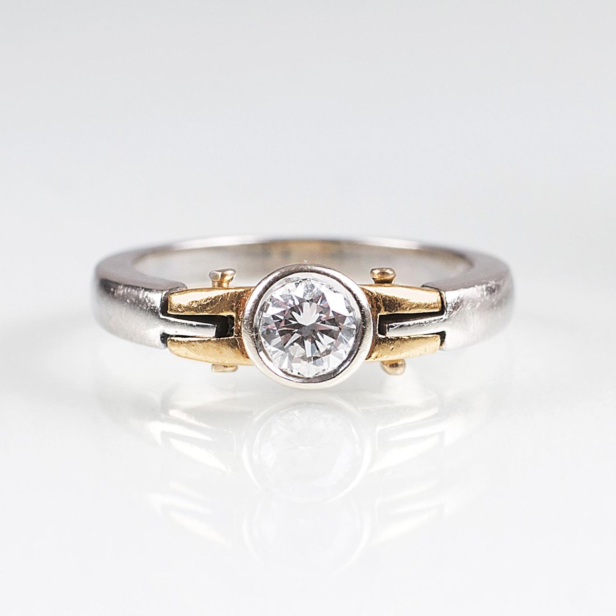 A Solitaire Diamond Ring by Jeweller Wempe