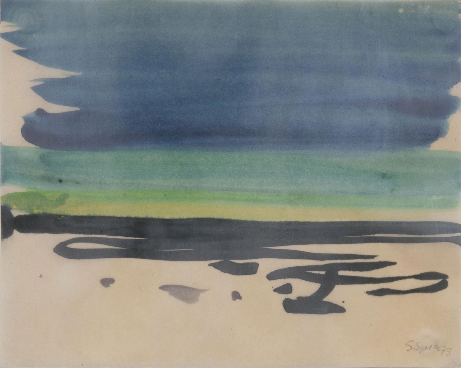 Siegward Sprotte - Strand und Himmel Strand und Himmel
