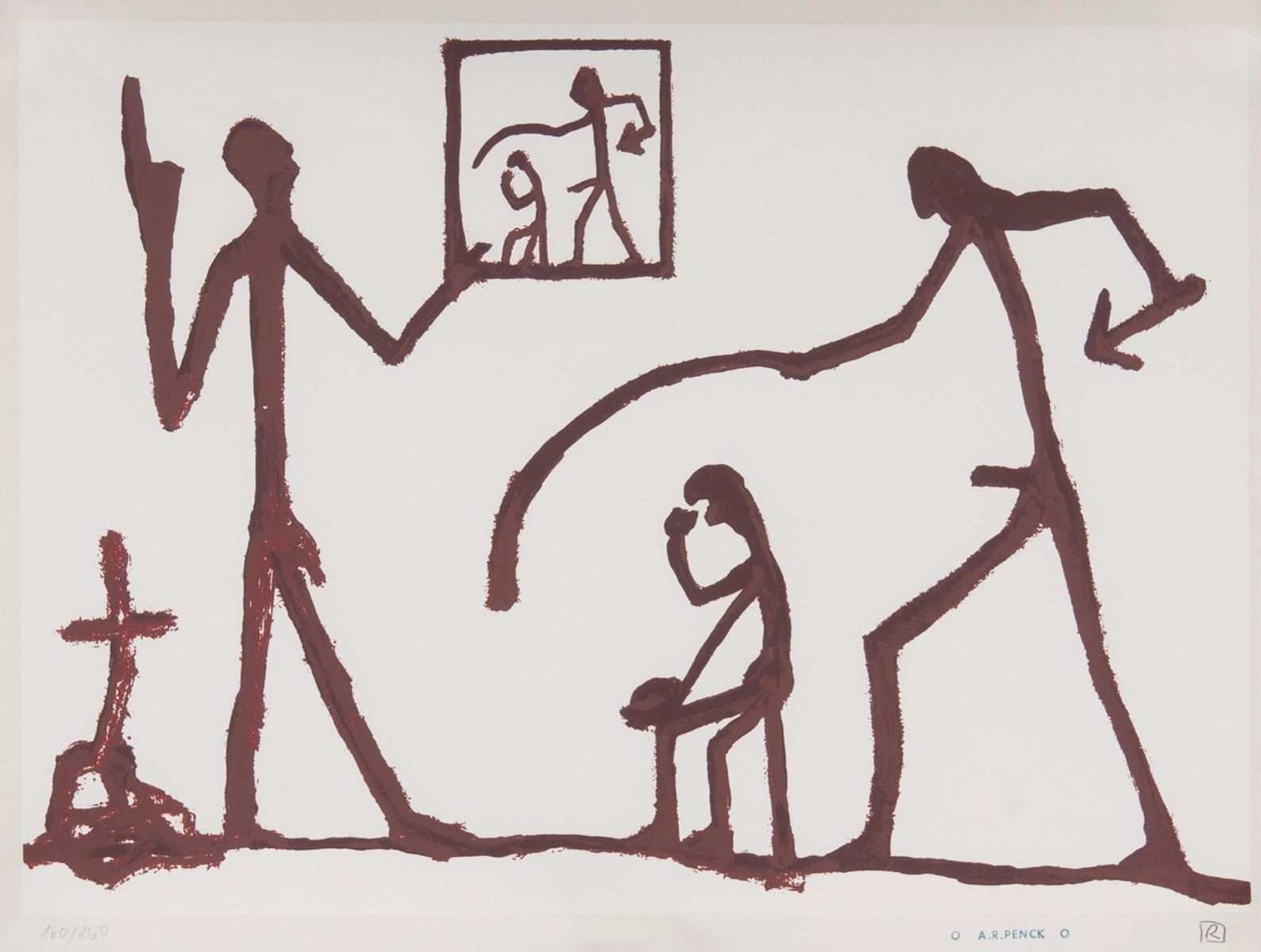 A. R. Penck - That's how it is done That's how it is done