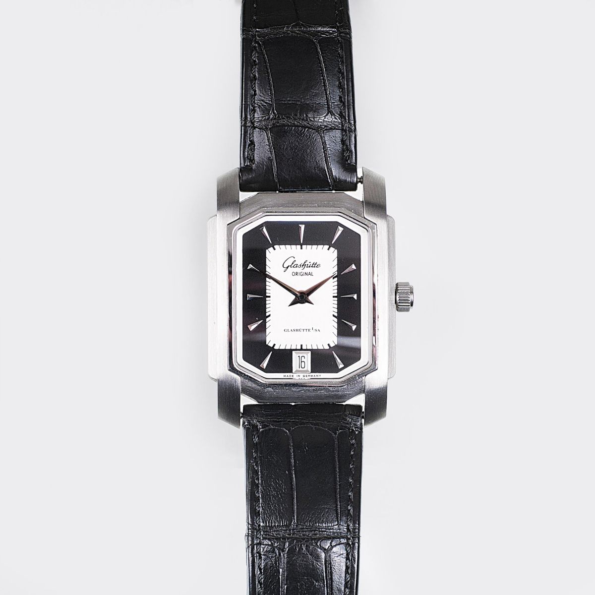 Firma Glashütte Original - A Gentlemen's Watch 'Senator Carrée' A Gentlemen's Watch 'Senator Carrée'