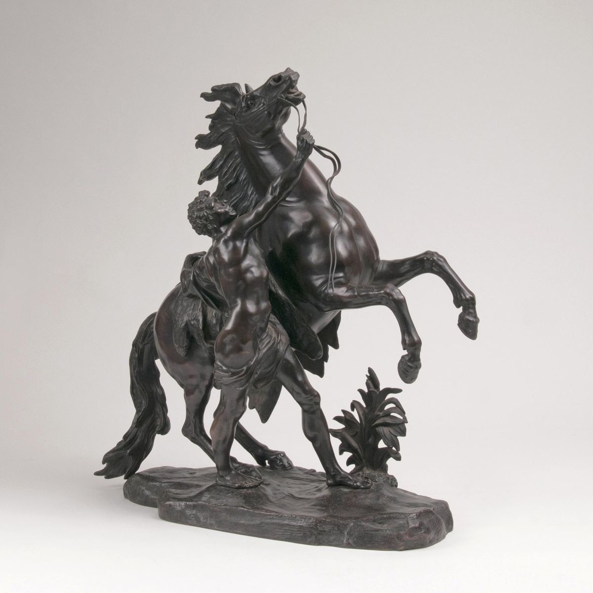 A Large Figure 'Horse Restrained by a Groom' called 'Horse of Marly'