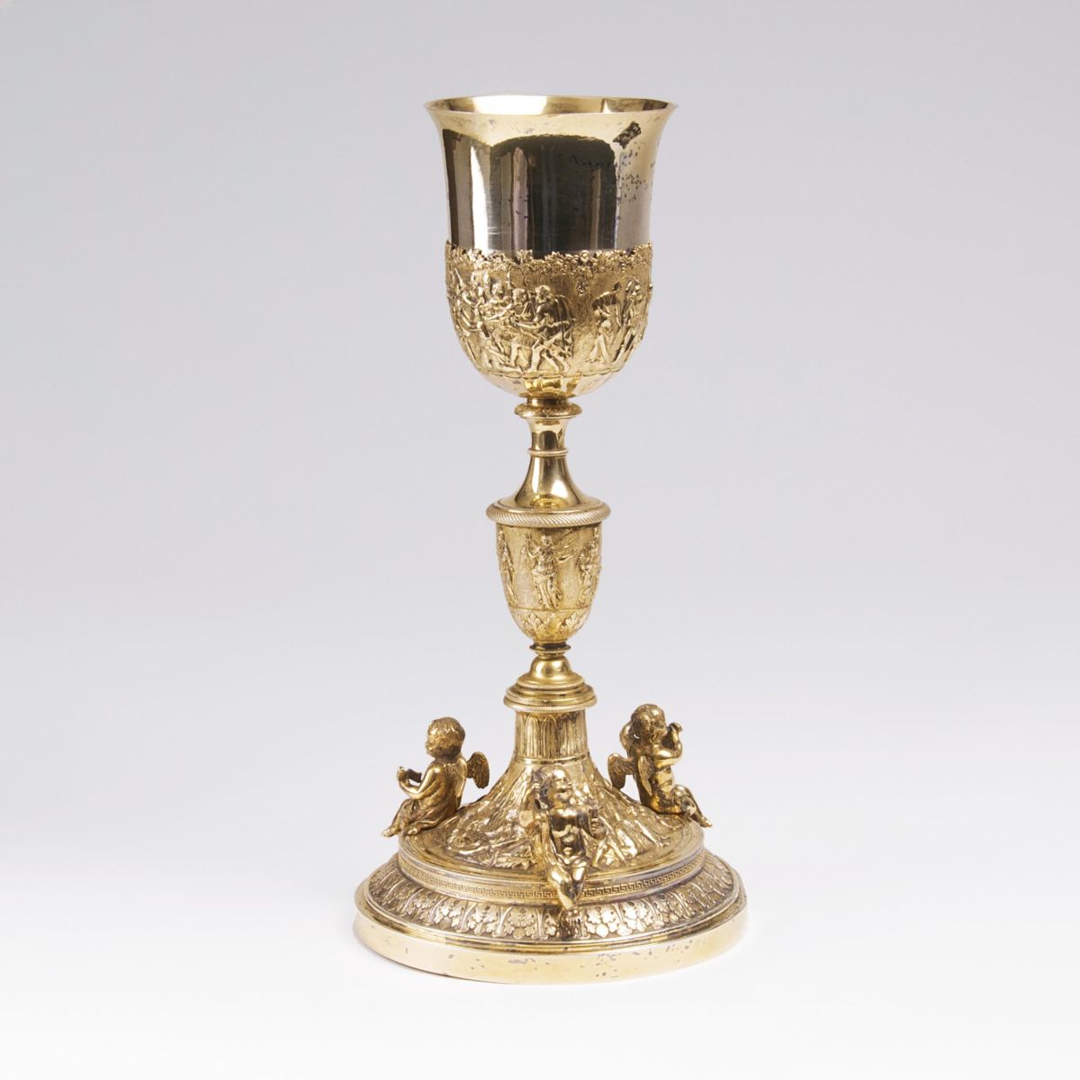 A Roman Chalice with Presantation of the Passion of Christ