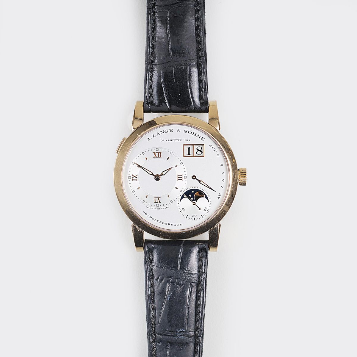 Herren-Armbanduhr 'Lange 1' mit Mondphase