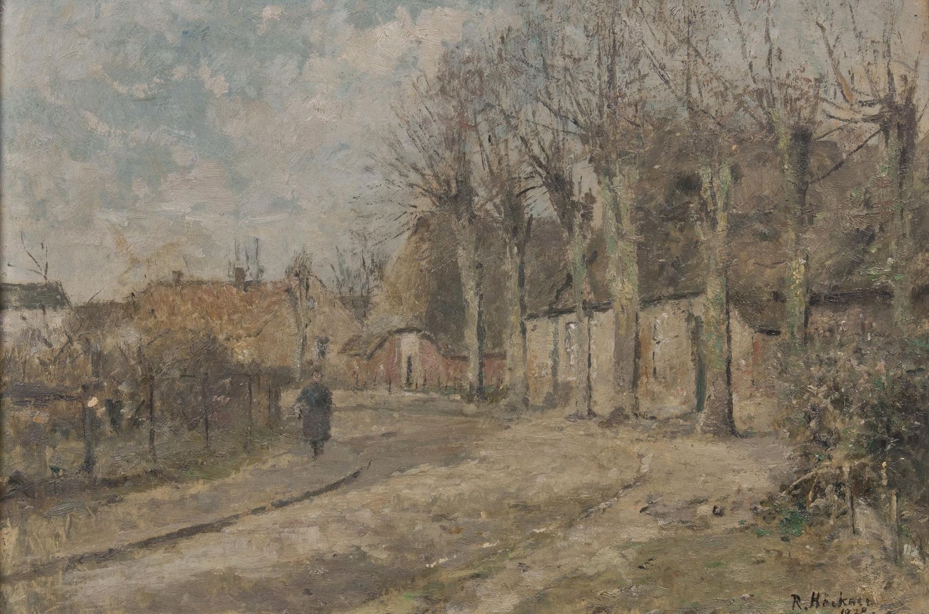 Rudolf Höckner - Hinter der Kirche Hinter der Kirche