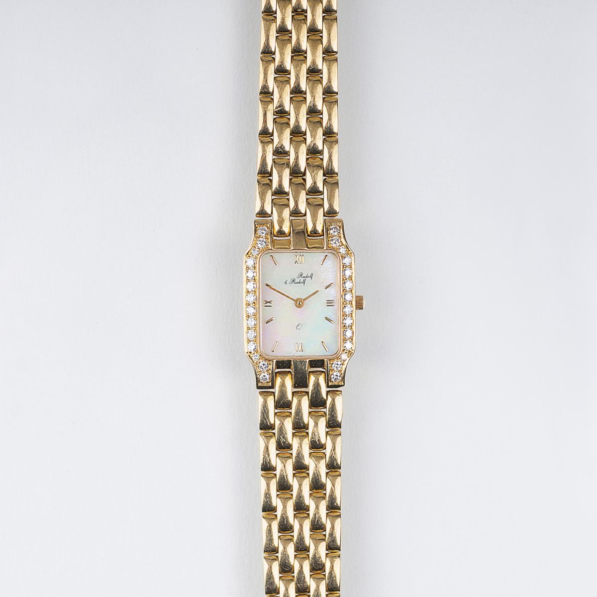 A Ladies' Watch with Diamonds by Rudolf & Rudolf