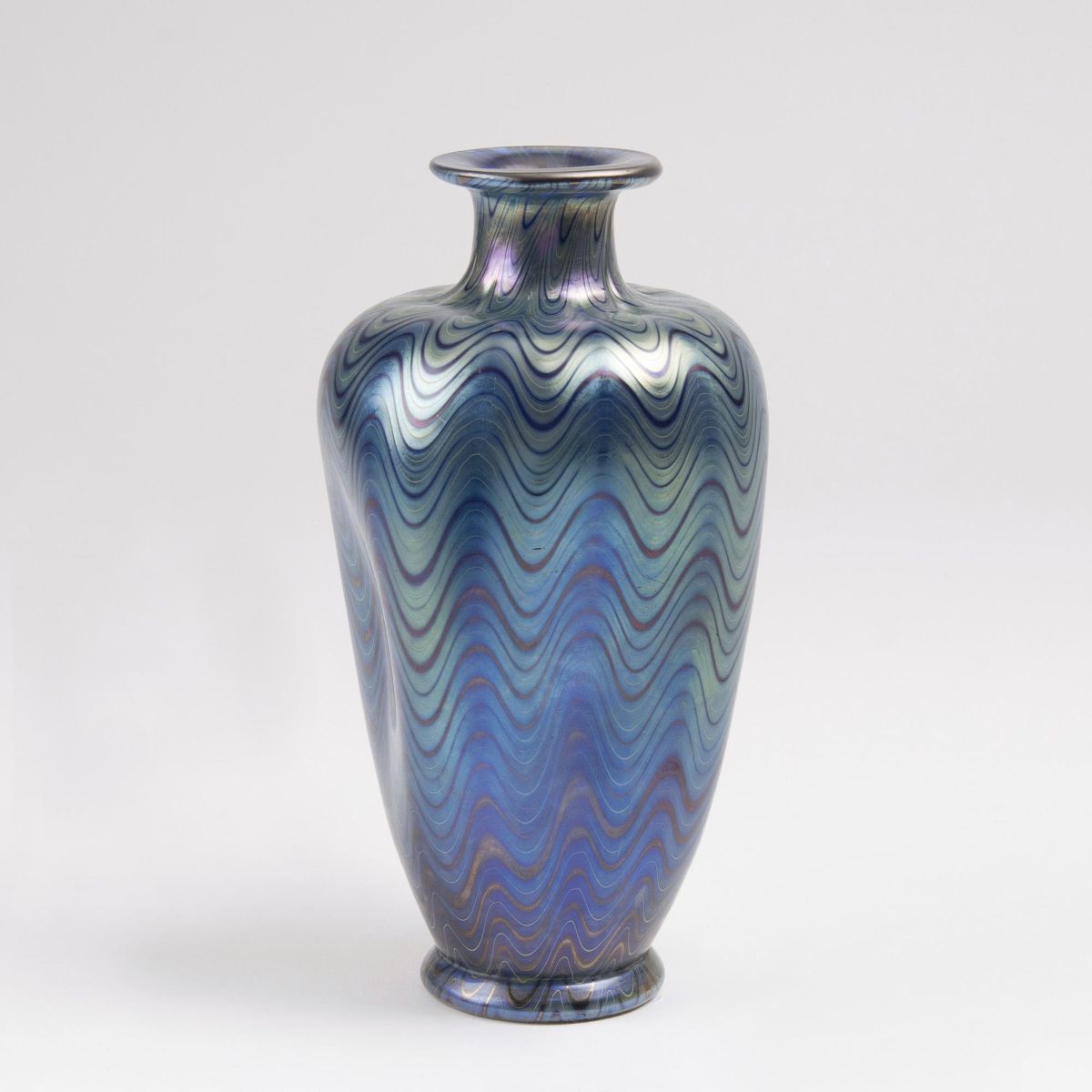 Jugendstil-Vase 'Cobalt Phänomen'
