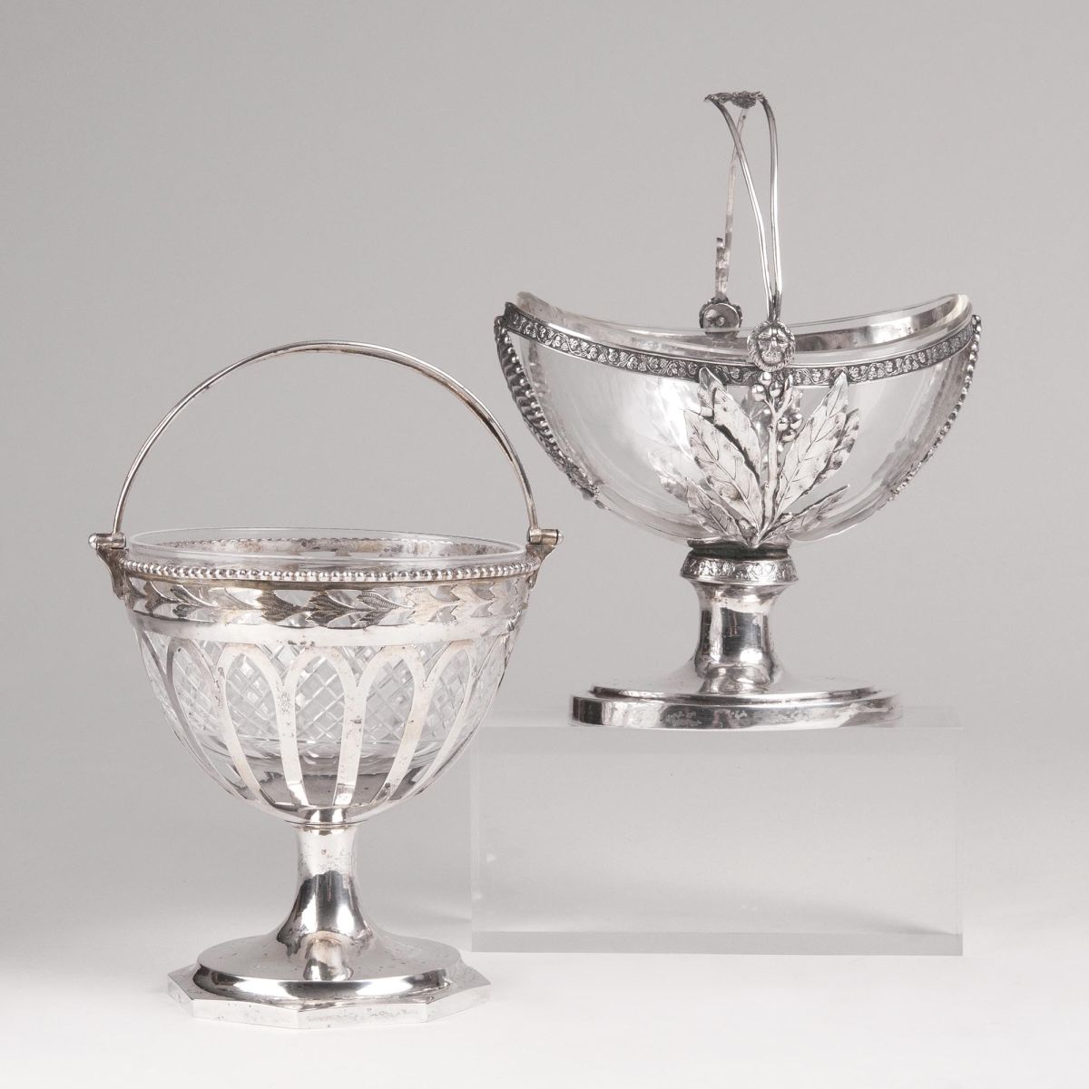 A Pair of Two Sugar Baskets