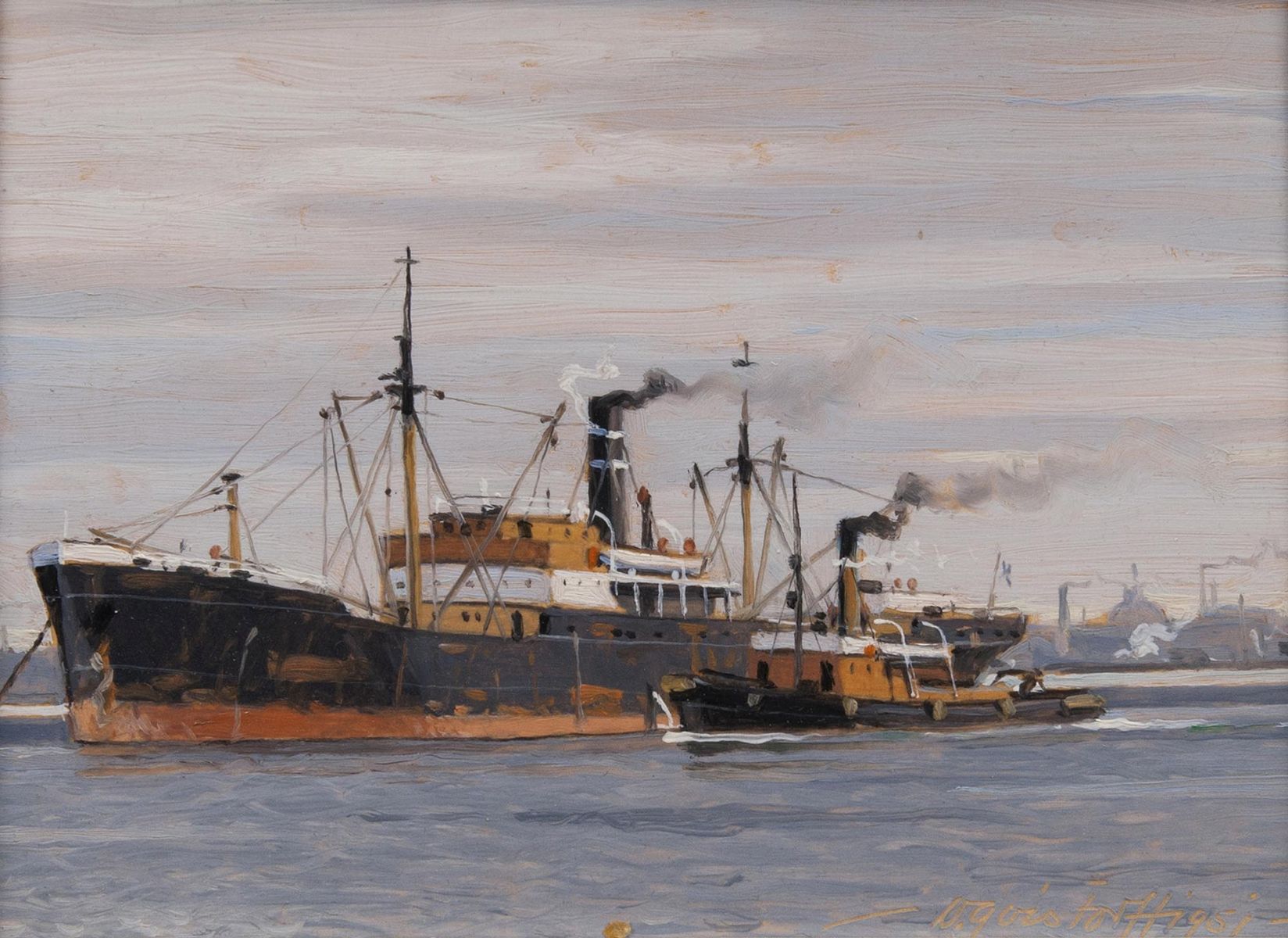 Ships in the Harbour