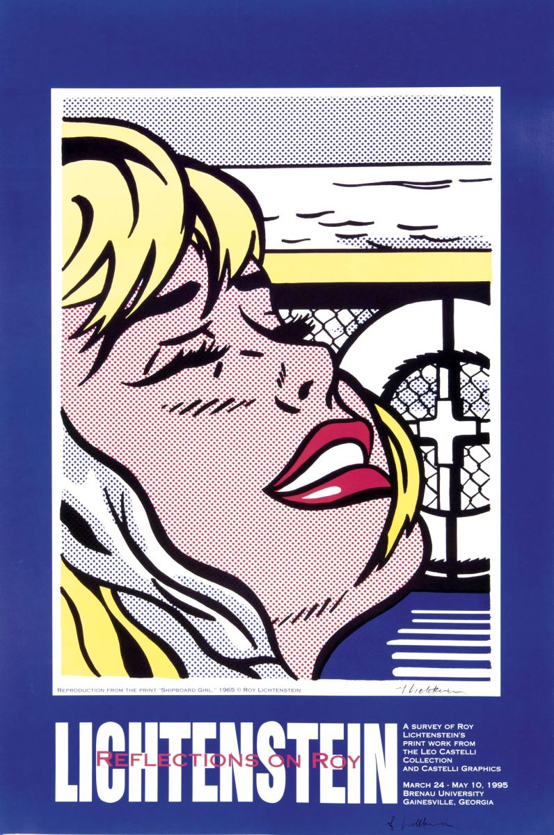 Roy Lichtenstein - Shipboard Girl Shipboard Girl