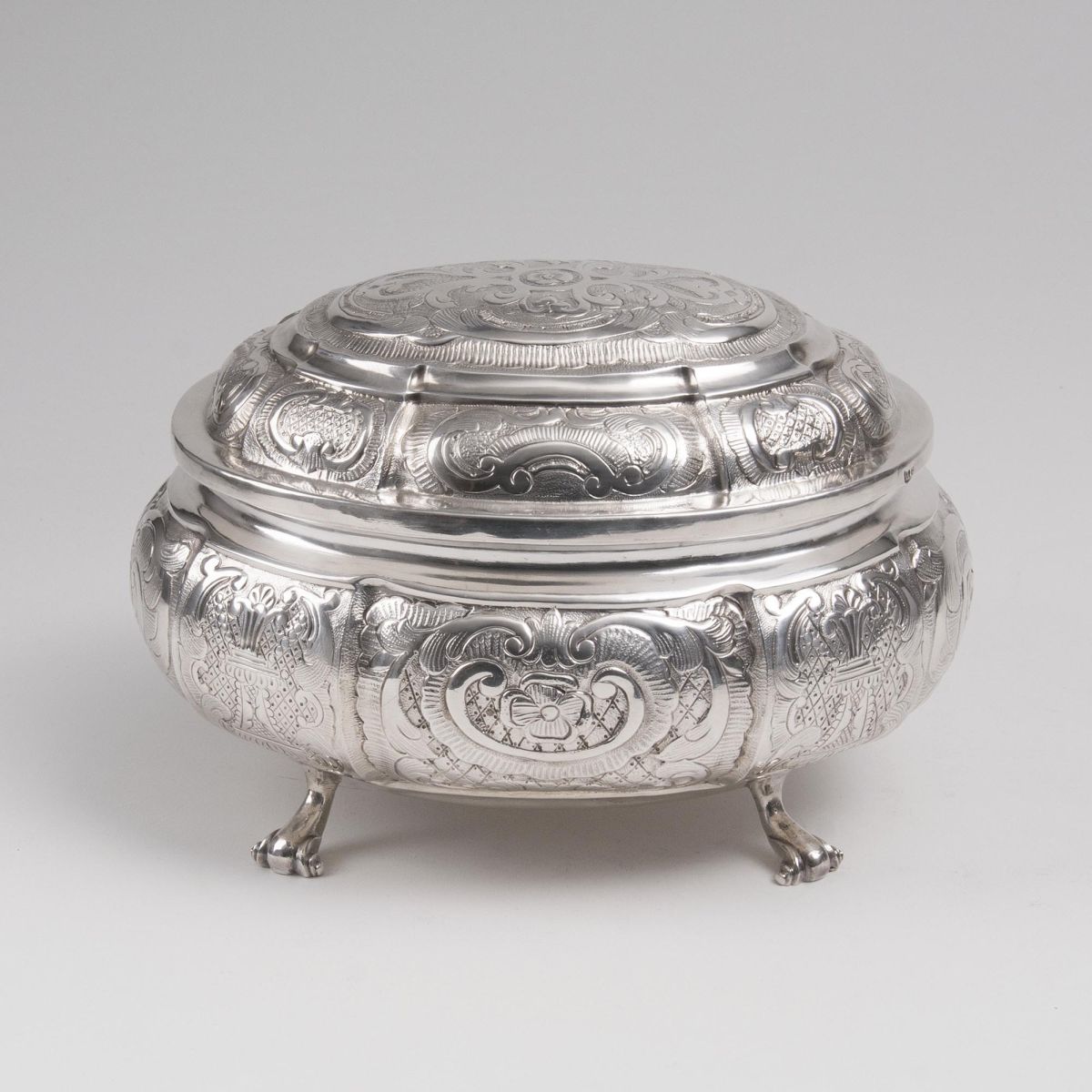 Peter Semenow - A Decorated Bisquit Tin A Decorated Bisquit Tin