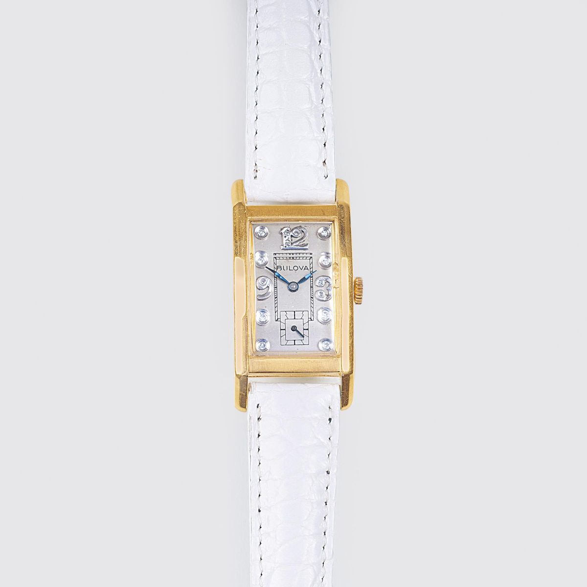 Vintage Armbanduhr mit Diamant-Besatz