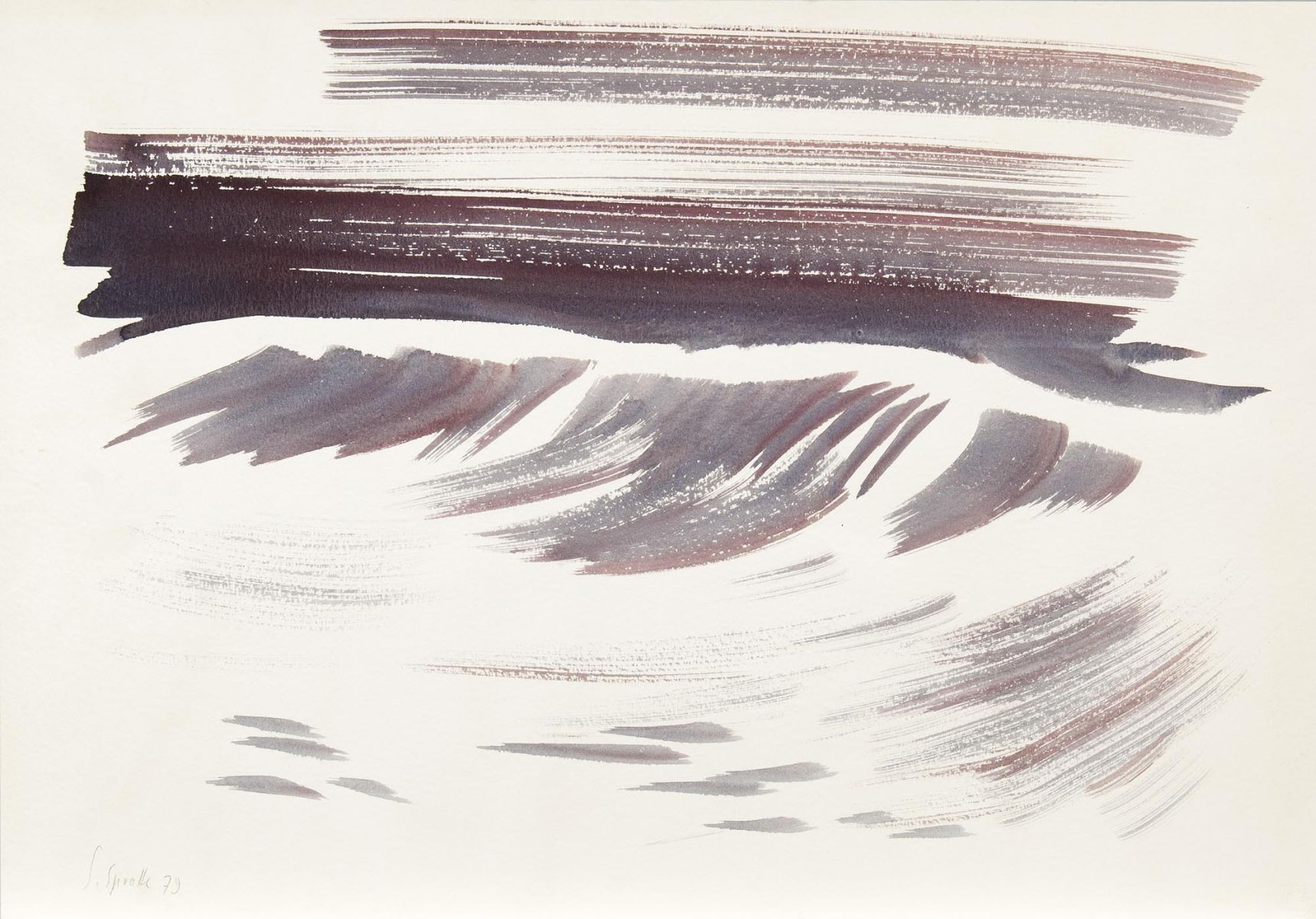 Siegward Sprotte - Rote Woge, roter Himmel Rote Woge, roter Himmel