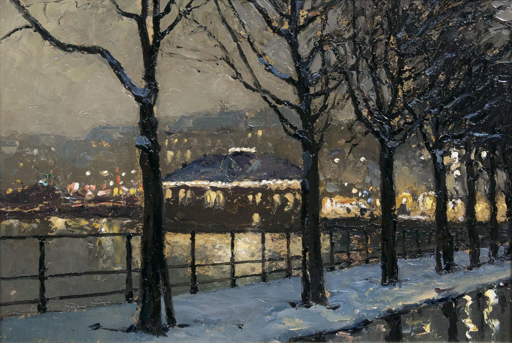 Rudolf Guba - Jungfernstieg Jungfernstieg