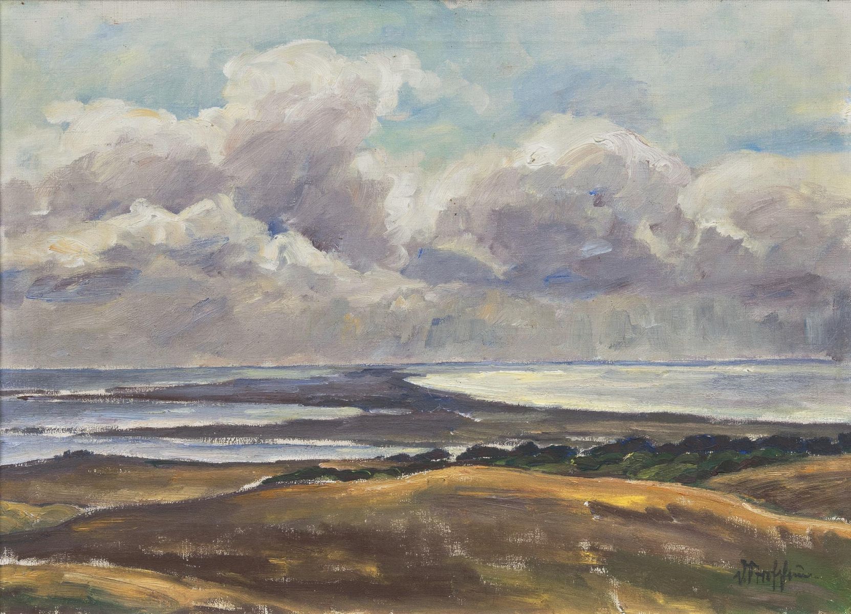 Dorothea Stroschein - Inselblick auf Hiddensee Inselblick auf Hiddensee