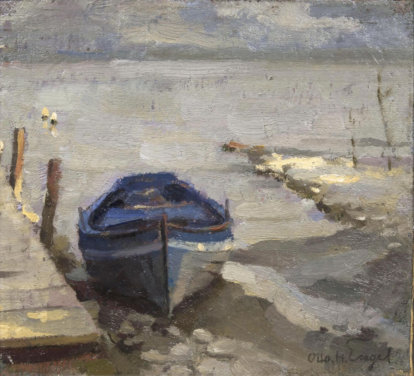 Otto Heinrich Engel - Das blaue Ruderboot Das blaue Ruderboot