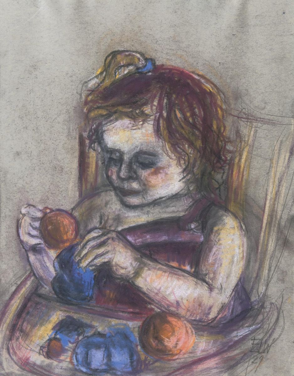 Elfriede Lohse-Wächtler - Rothaariges Mädchen Rothaariges Mädchen