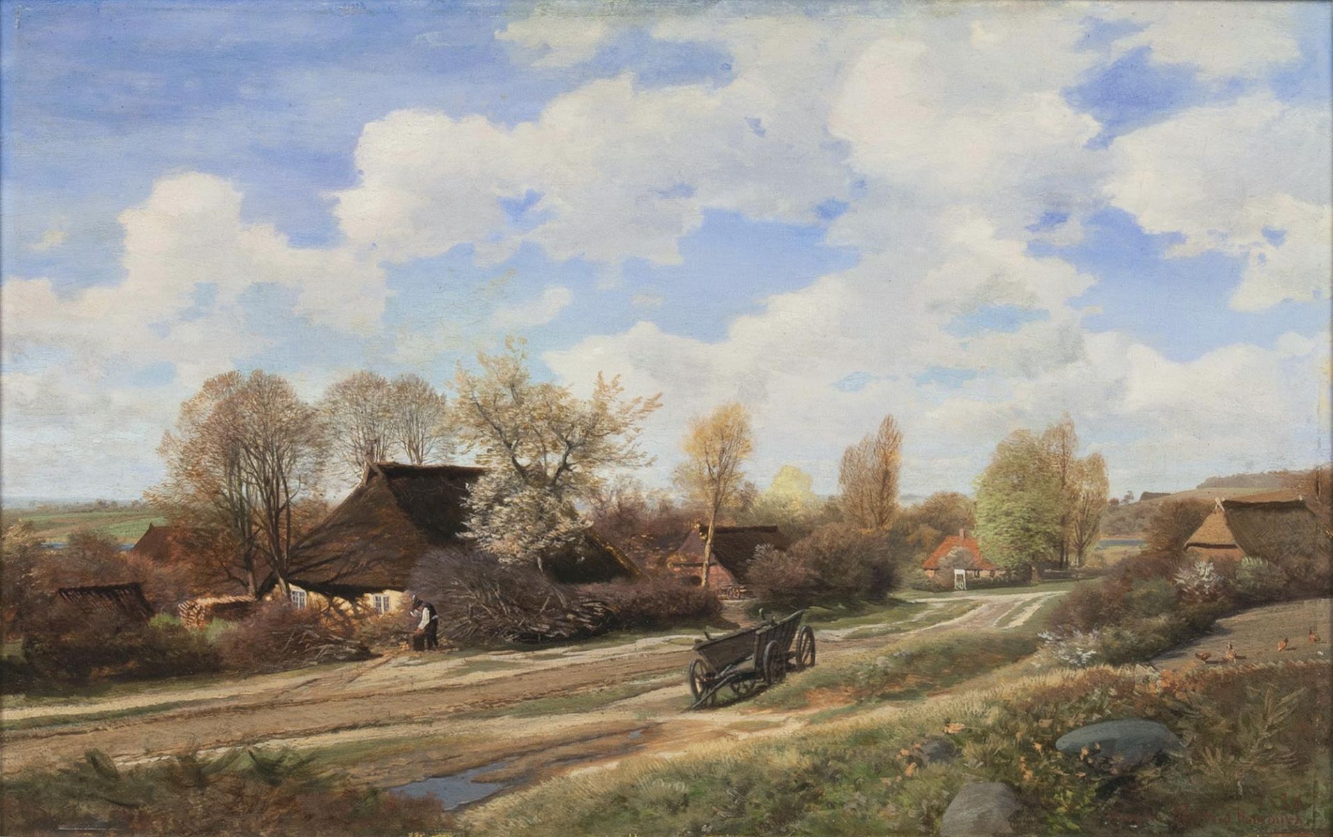 Valentin Ruths - Landscape in Spring Landscape in Spring