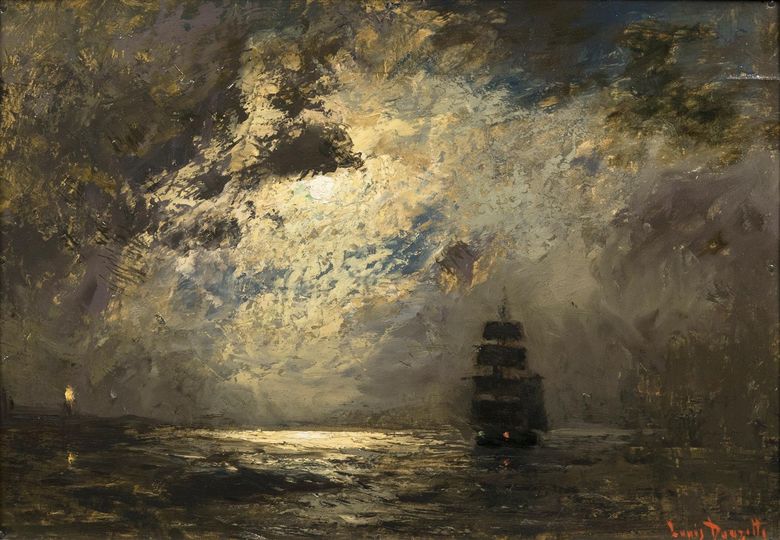 Sailing in Moonlight