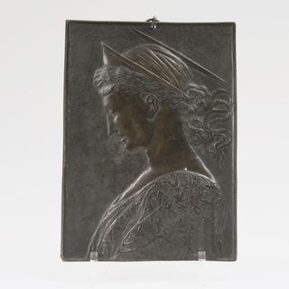 A Relief Portrait of Contessina de Bardi after Donatello