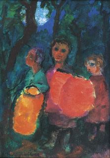 Children with Lanterns