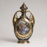 A Large Double Handle Vase in Vienna Style - image 1