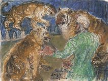Der Tigerdompteur Sergio Casagrande