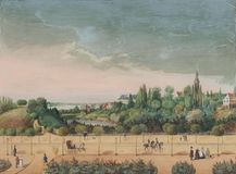 Jungfernstieg mit Binnen- und Außenalster