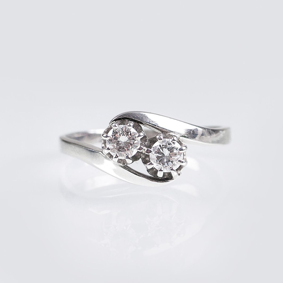 A Toi-et-Moi Diamond Ring