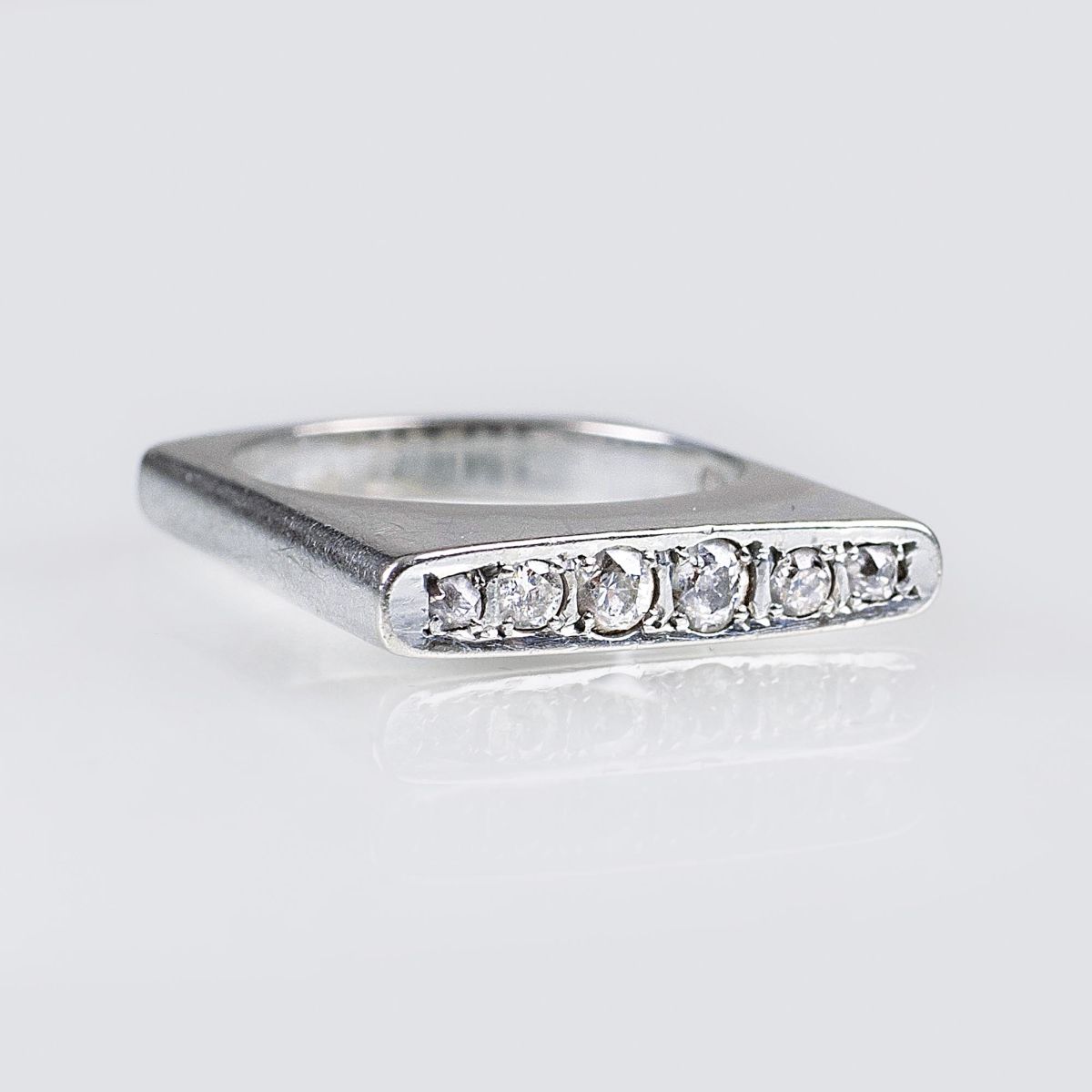 Ring with Old Cut Diamonds