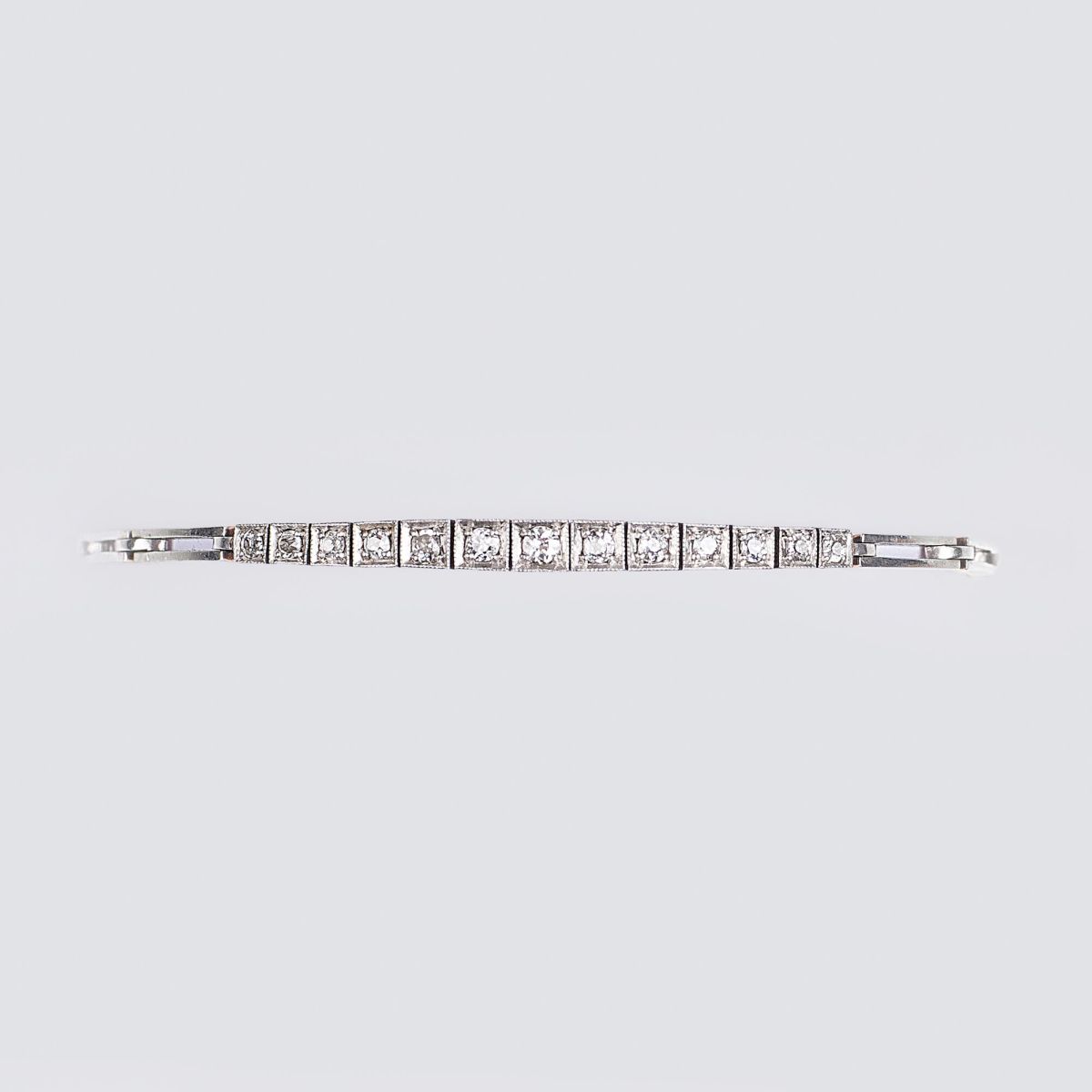 An Art Nouveau Diamond Bracelet