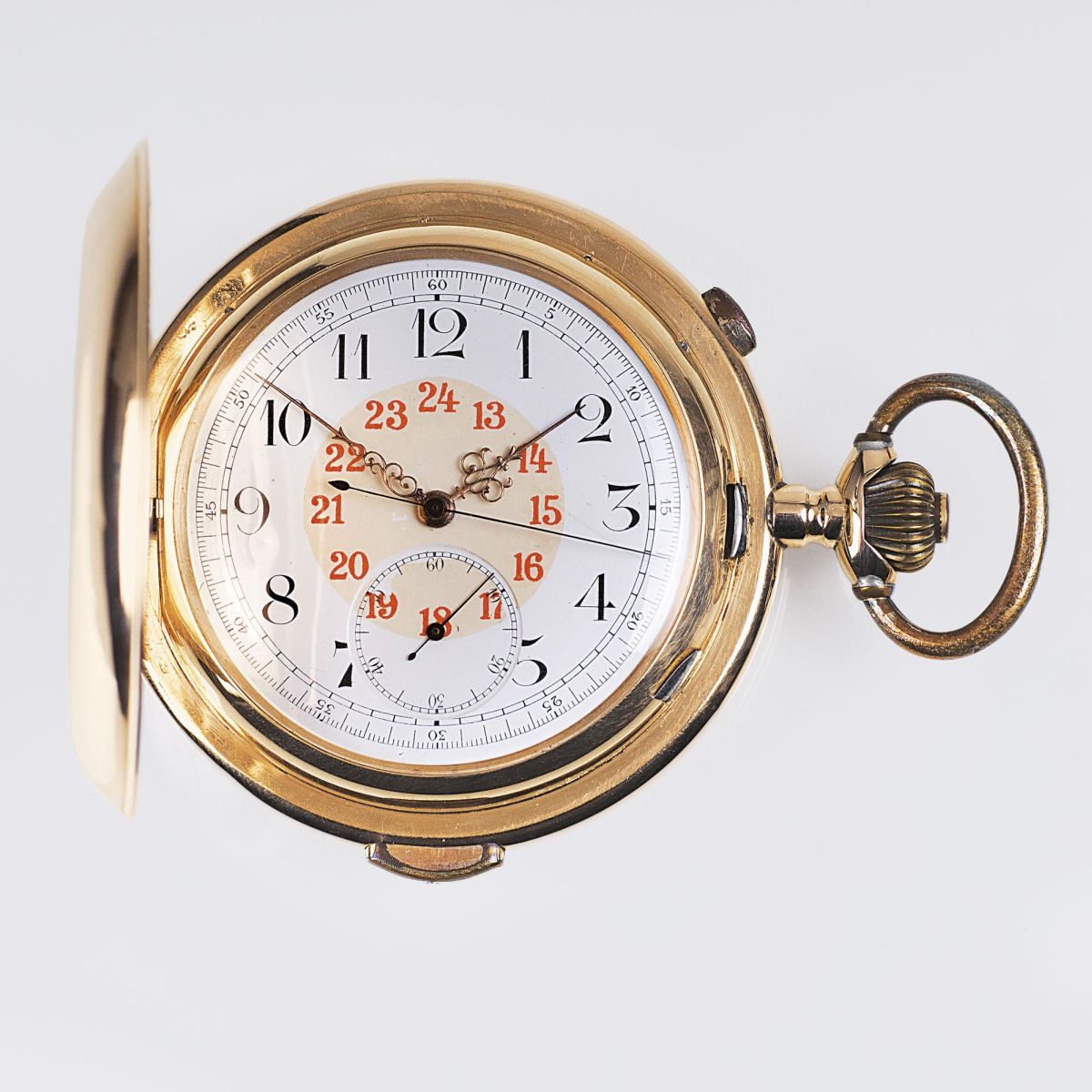 Audemars Fères - Große Savonette mit kleiner Sekunde 'Chronograph' mit Repetition Große Savonette mit kleiner Sekunde 'Chronograph' mit Repetition
