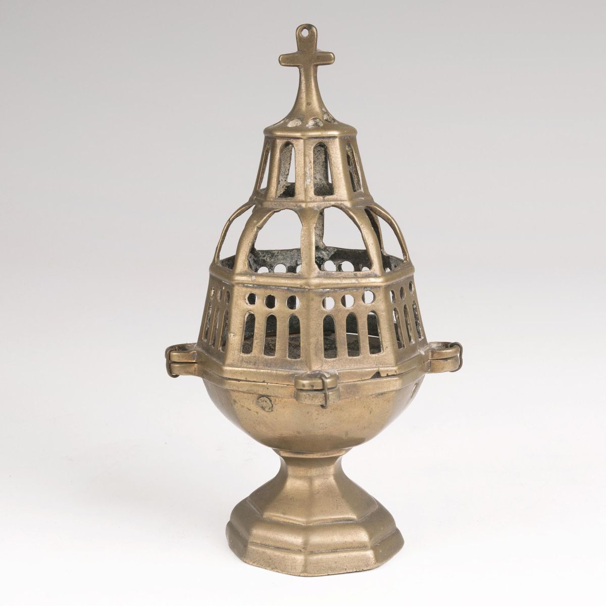 An early Baroque Brass Incense Burner